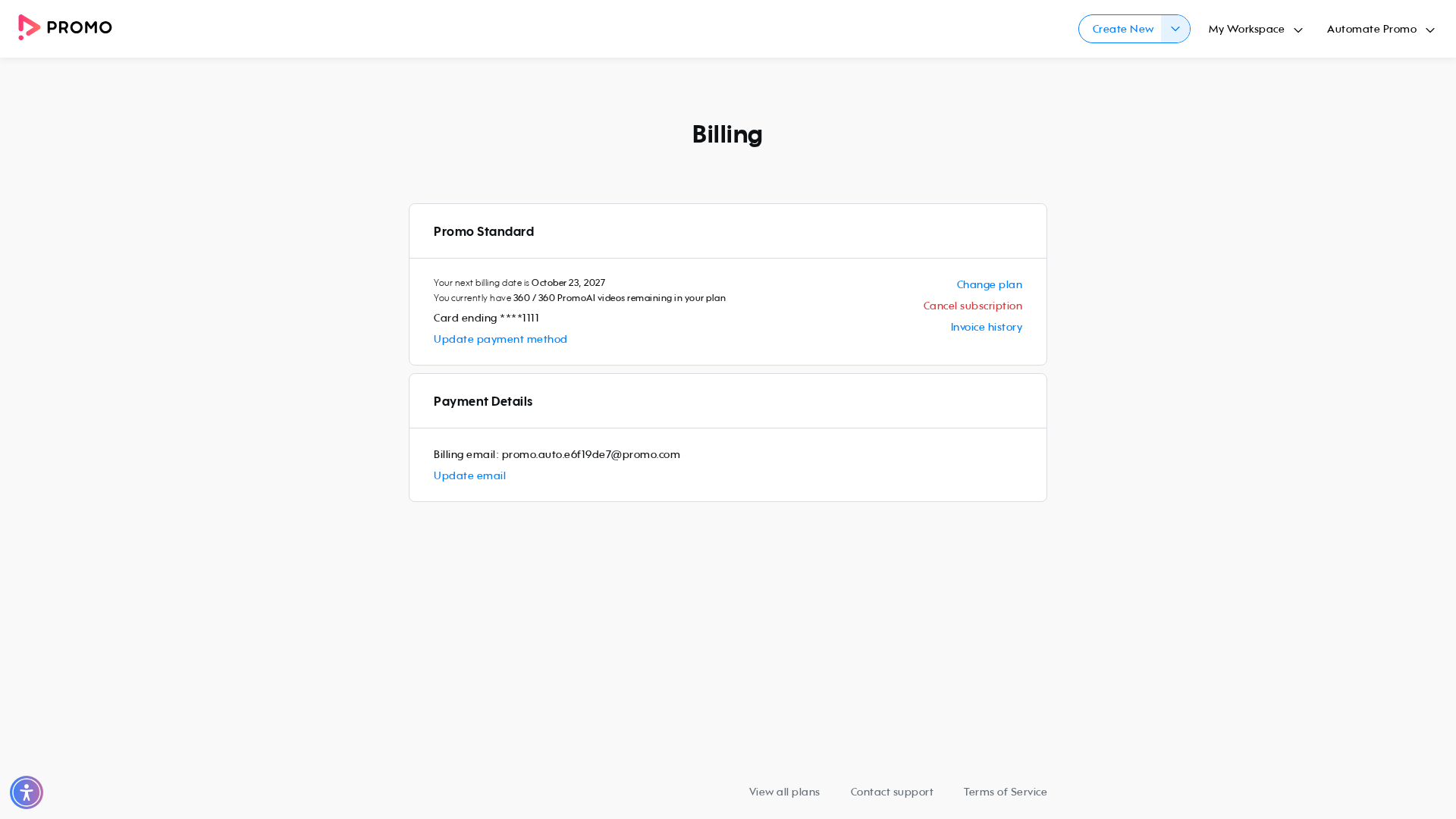 Test failure screenshot